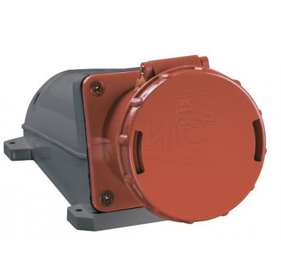 Розетка кабельная 63А 3Р+N+Е IР54 на поверхность 380В 135